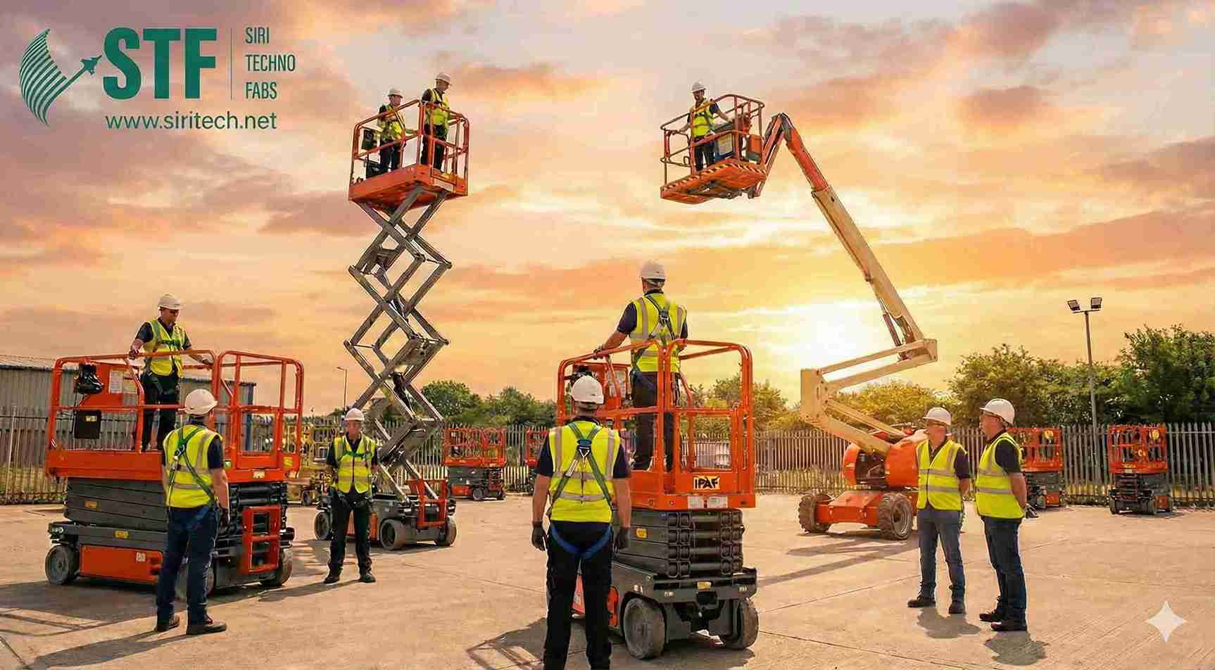 IPAF Training in London Skyline Background
