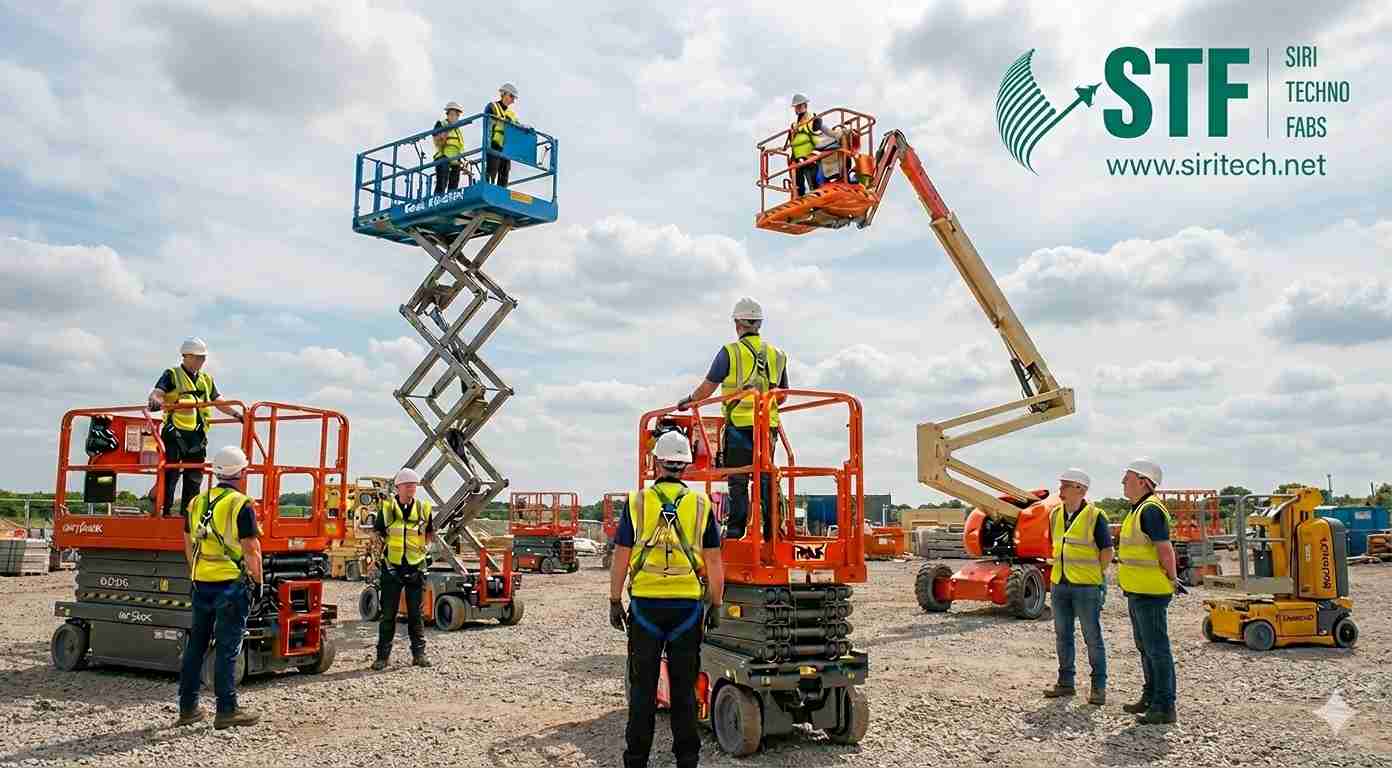 IPAF Training in Nottingham Construction Site